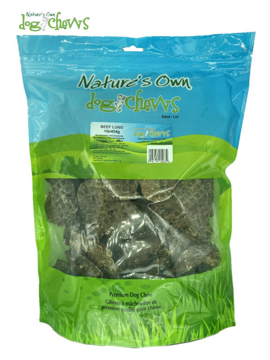 BEEF LUNG WAFER -NATURES OWN 16 OZ