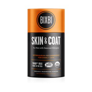 Bixbi Skin & Coat Mushroom Supplement 60g
